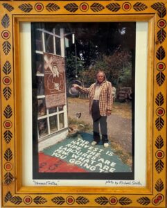 Photo of Howard Finster by Michael Smith 13 “x 10 ½”