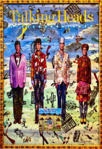 Talking Heads Little Creatures Album Poster